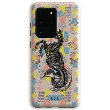 Kelpie with pattern Eco Phone Case - Loam & Lore